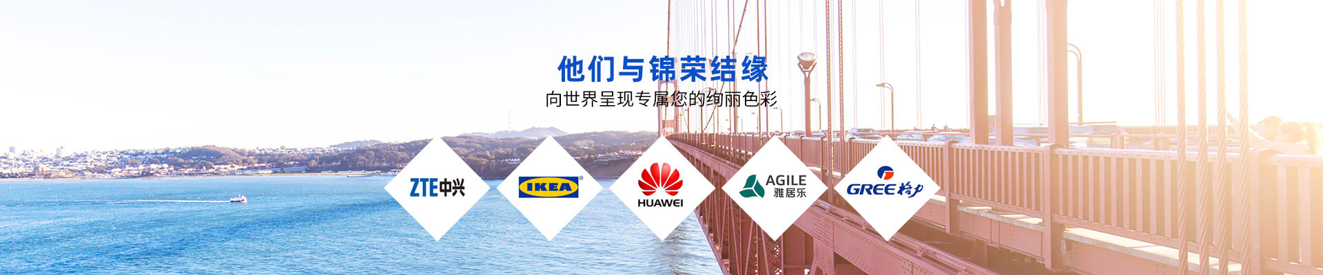 他们与锦荣结缘